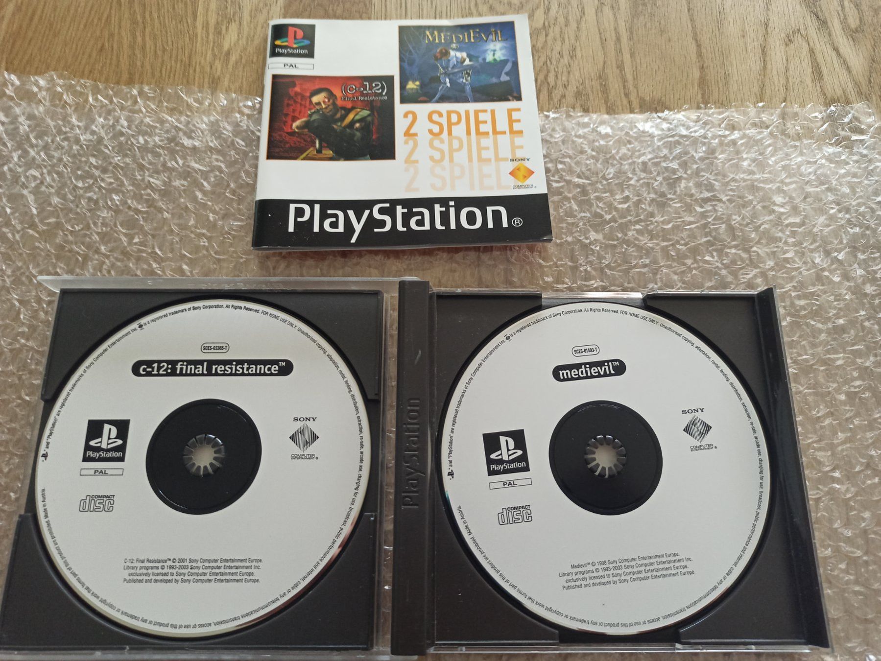 Spiele: C-12: Final Resisitance & MediEvil PS1 – Gebraucht aus Oberweningen von mar_87mx 2