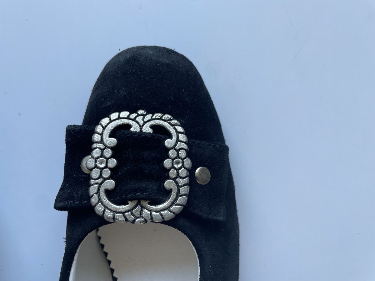 Scarpe da donna: Dirndelschuhe, schwarz, Gr. 38 - 38.5, neu! – Nuovo (secondo la descrizione) da Gockhausen venduto da AnneT07 3