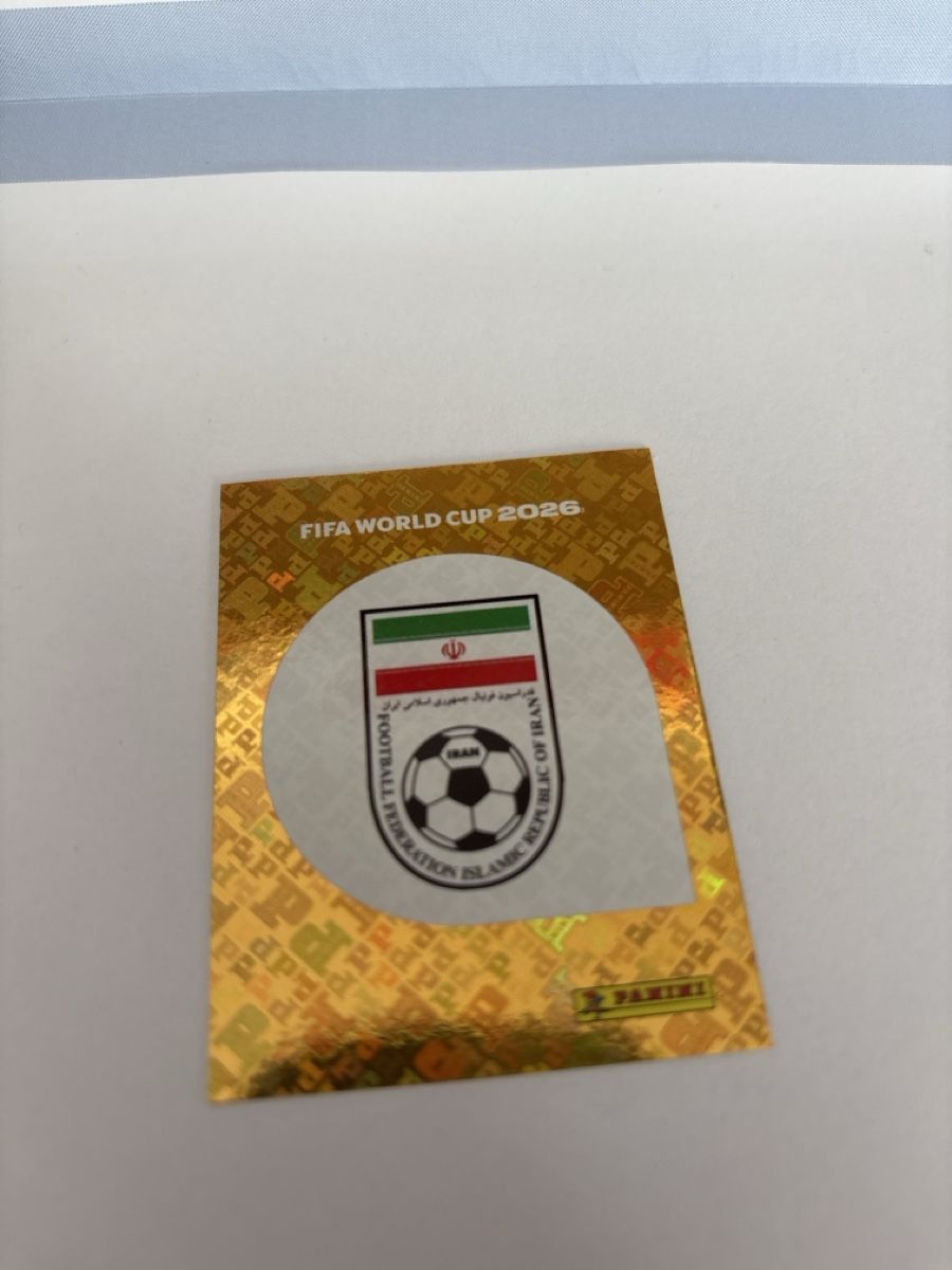 Panini Carte collezionabili: Panini Bild IRN1 – Nuovo (secondo la descrizione) da Rechthalten venduto da Thierry_89