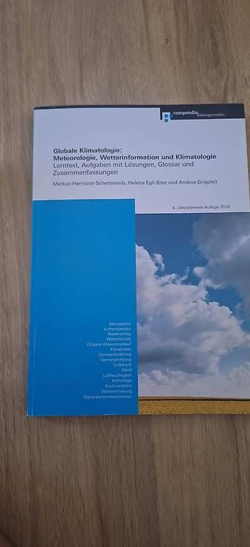 Libri: Globale Klimatologie – Usato da Madiswil venduto da Oleander2