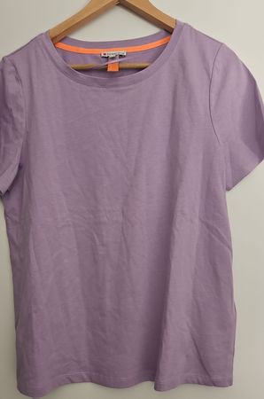 Damen T-Shirt Street One flieder Grösse 40 neuwertig