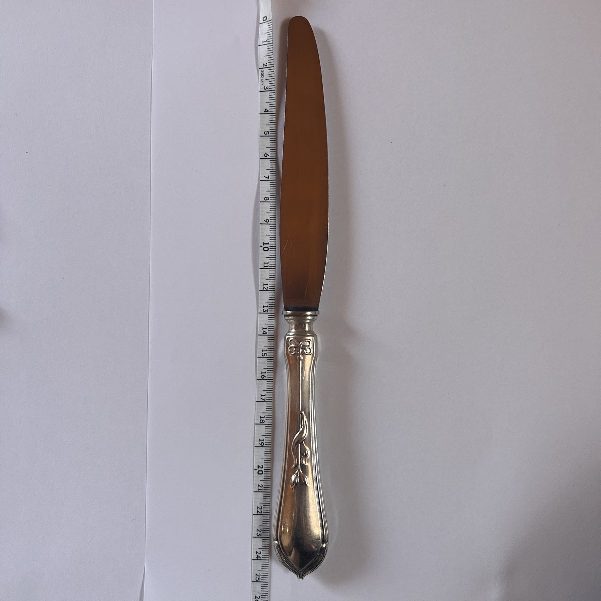Jezler Posate: Silbermesser Maierisli 1 Stk ( 25cm) – Usato da Basel venduto da bellespirit