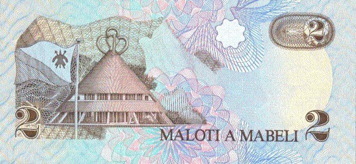 Banconote: Lesotho 2 Maloti 1989 P-9a UNC – Nuovo (secondo la descrizione) da Schliern b. Köniz venduto da pizzitaxi 1