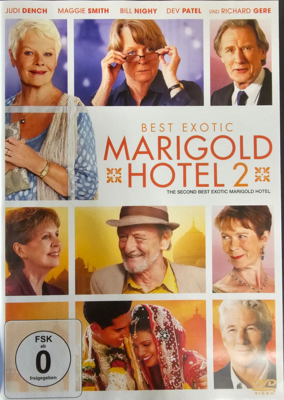 Alle DVDs: Best Exotic Marigold Hotel 2 – Gebraucht aus Wahlen b. Laufen von Cg10
