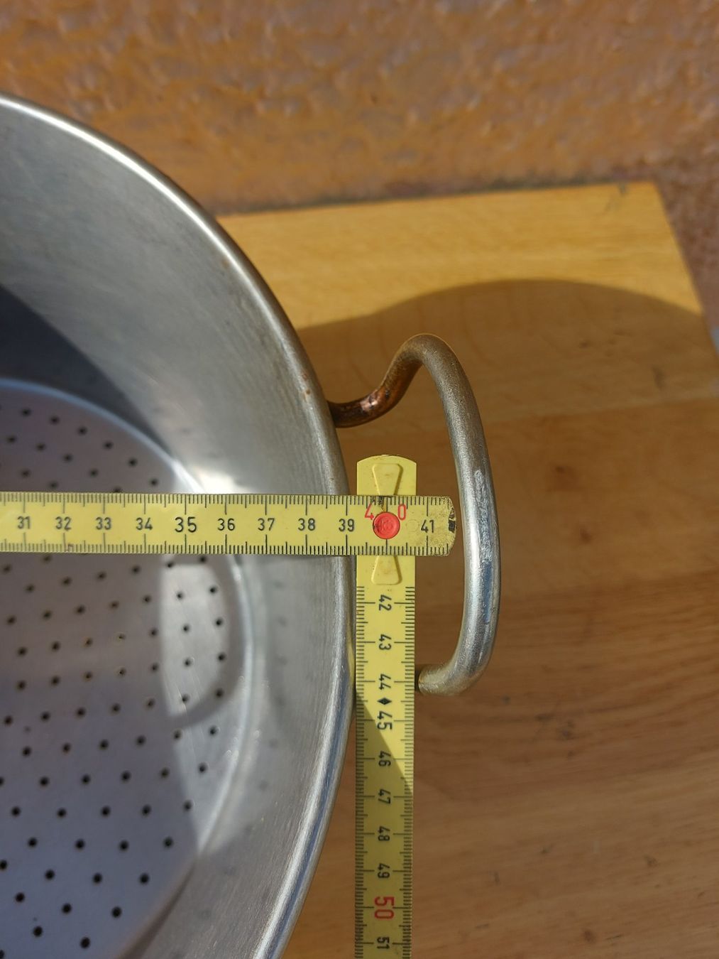 Elettrodomestici da cucina: Chromstahl/Edelstahl Küchensieb 39cm – Usato da Rheinau venduto da profitronic.shop 3