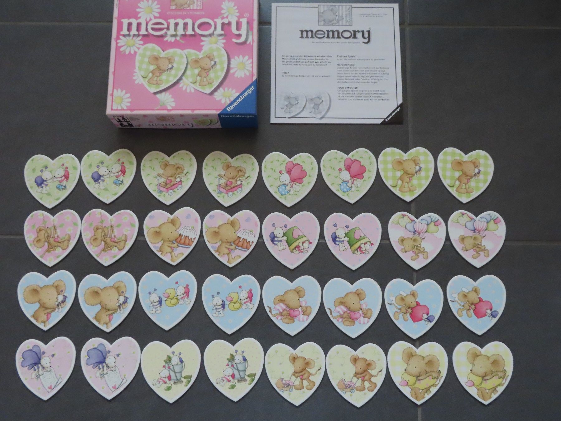 Ravensburger Giochi: LILLEBI herziges Memory +++top Zustand+++ – Usato da Wallenried venduto da Asyano