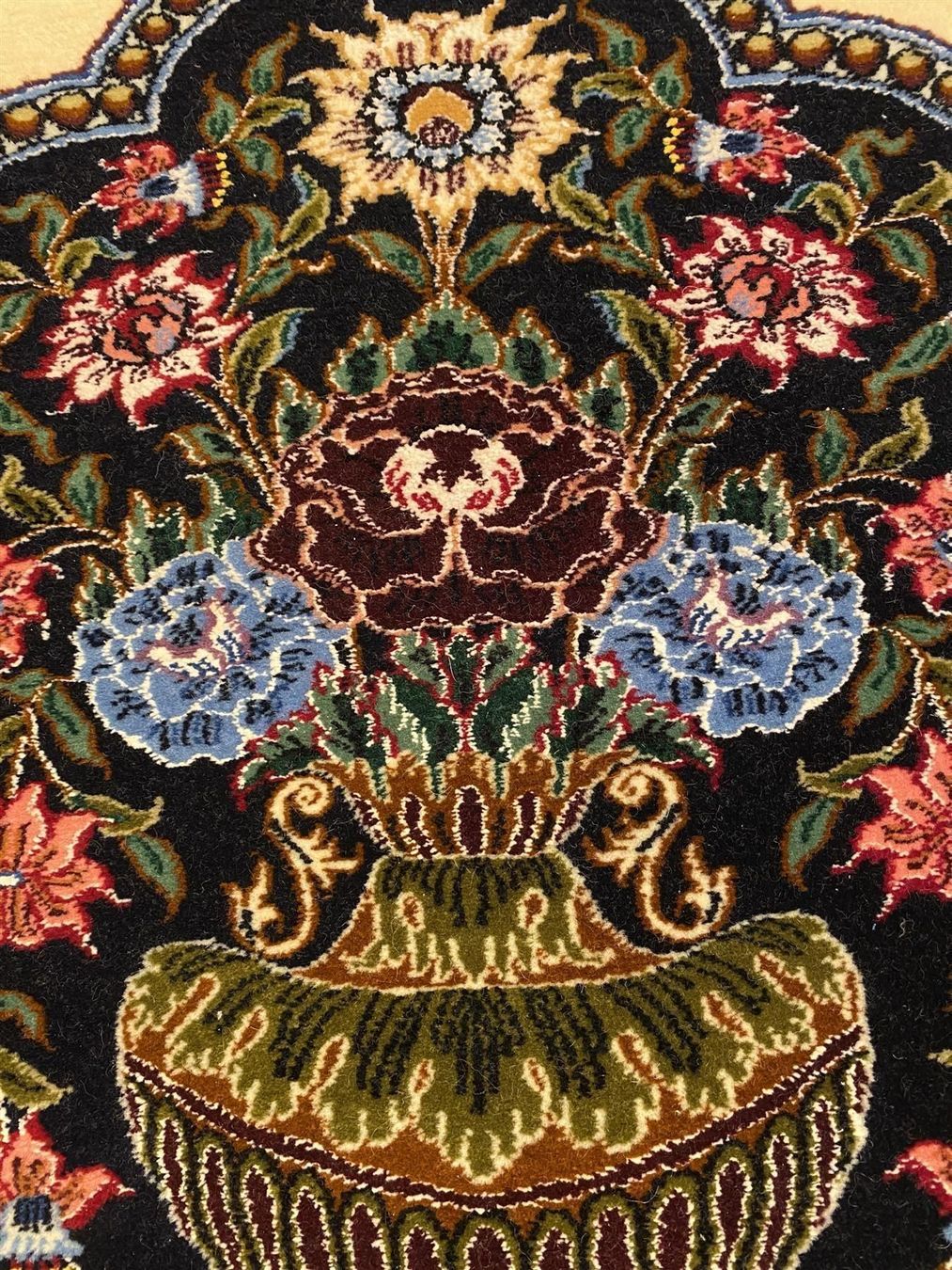 Tappeti: Bewundernswerter feiner Perfekter Tabriz Seide mit Korkwolle – Usato da Steinhausen venduto da Super05 1