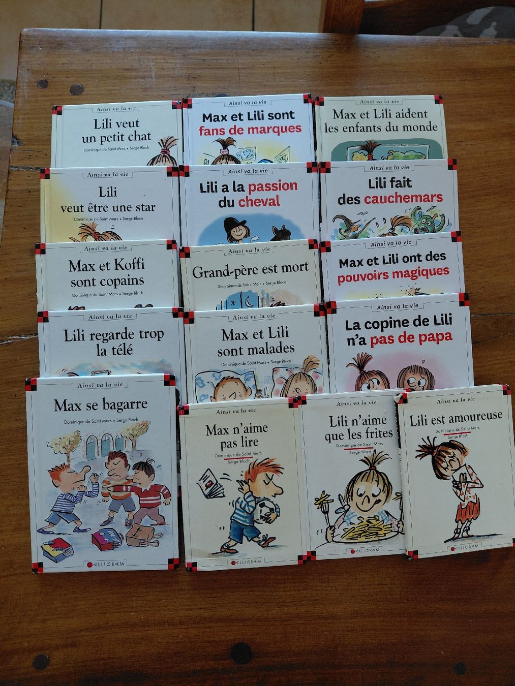 Livres: lot de 13 max et lili – D'occasion à conthey par Sarahaude1
