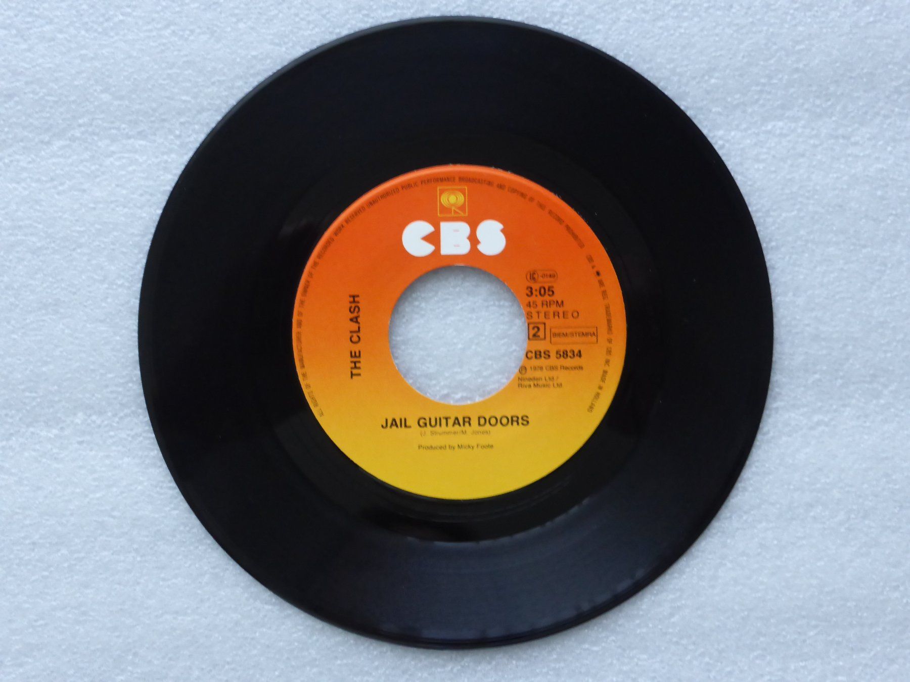 Dischi in vinile: Vinyl Single   THE CLASH – Usato da Küssnacht am Rigi venduto da Mondkinder 2