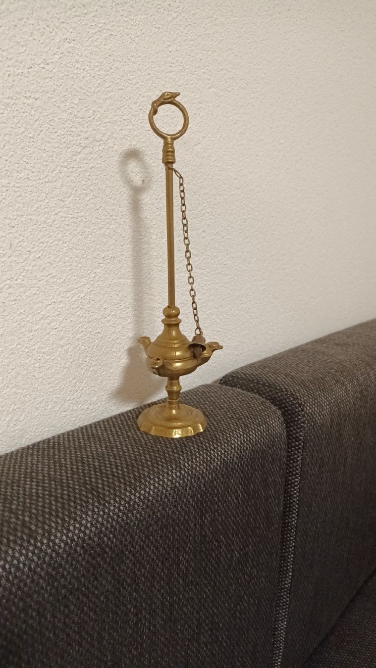Lampes: Schönes kleines Talglicht 28cm – D'occasion à chur par erika025 1