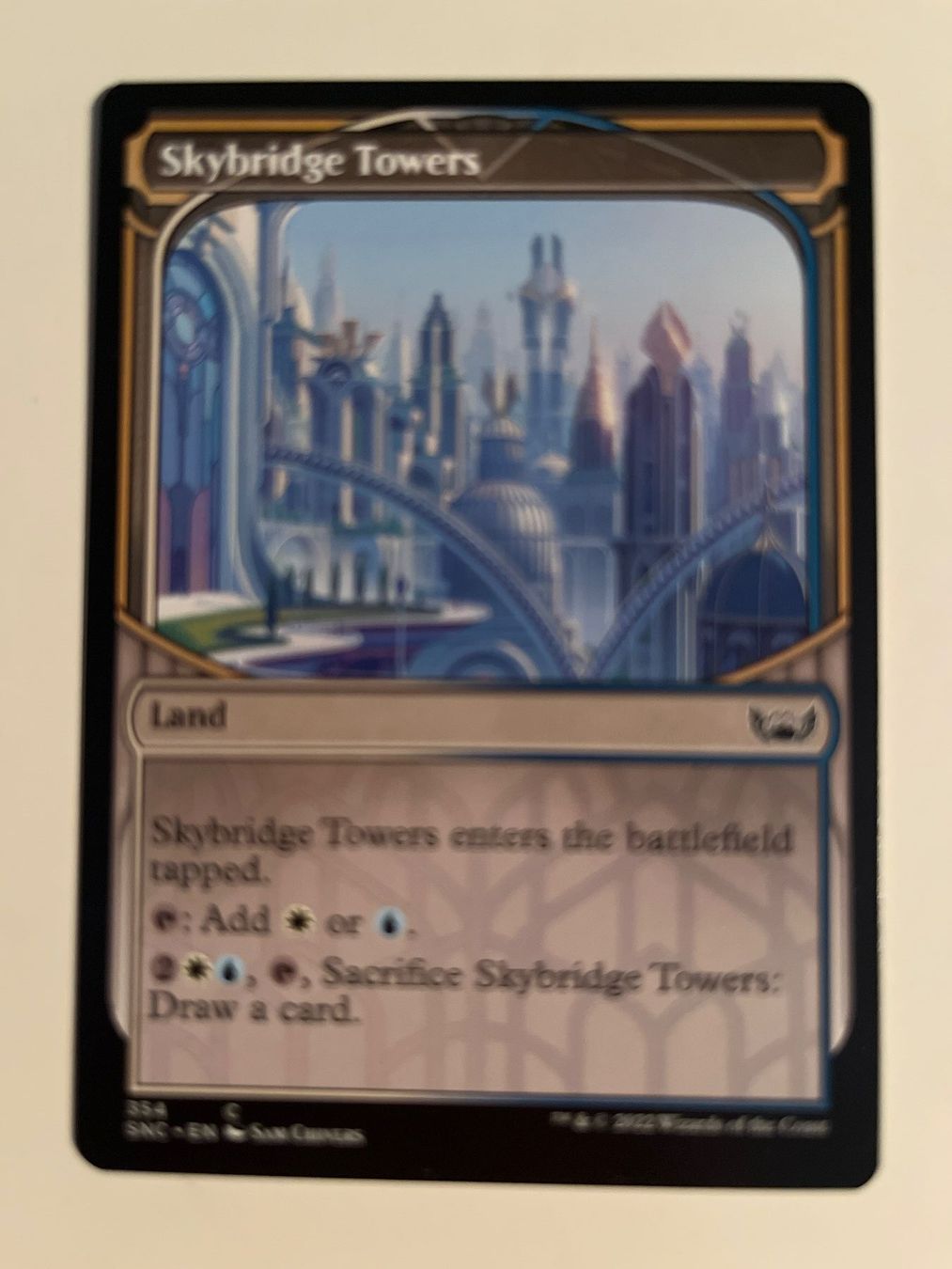 Magic The Gathering Cartes à collectionner: 1 x Skybridge Towers - Magic: The Gathering - MtG – D'occasion à Kriens par Shadi1980