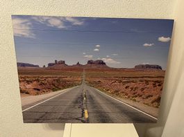 Holzbild Monument Valley