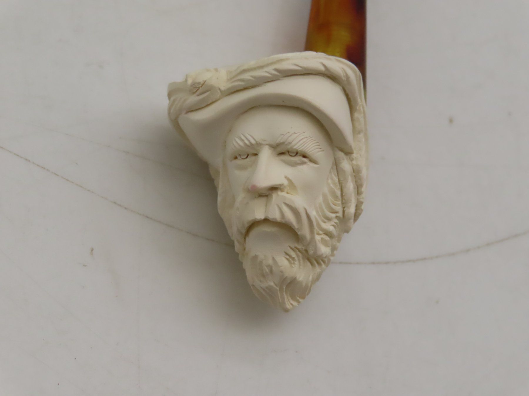 Tabakpfeifen & Zubehör: Meerschaum-Pfeife mit Etui – Gebraucht aus Reinach BL von WBZ-Flohmarkt 5