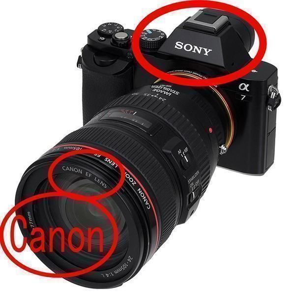 Adattatori foto: Objektivadapter EOS-NEX Canon Objektiv – Nuovo e nell'imballaggio originale da Kirchdorf AG venduto da Apost008