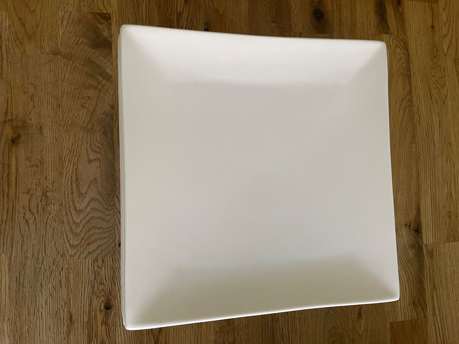 Teller: 6 weisse quadratische Teller / 27 cm – Gebraucht aus Gattikon von Guegis66 1