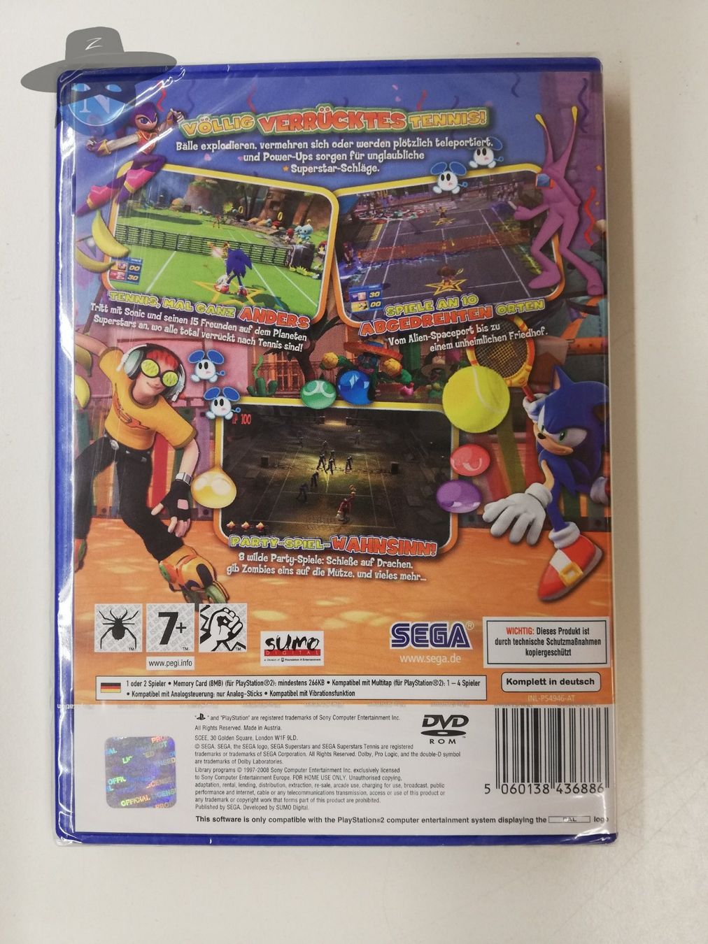 Sony Giochi: Sega Superstar Tennis / NEU - sealed / PS2 – Nuovo (secondo la descrizione) da St. Gallen venduto da zorro_dc 1