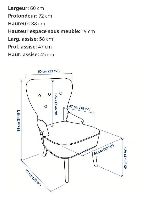 Poltrone: Fauteuil Ikea Remsta – Usato da Onex venduto da mpiccand 1