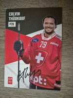 Autogrammkarte Calvin Thürkauf Originalunterschrift