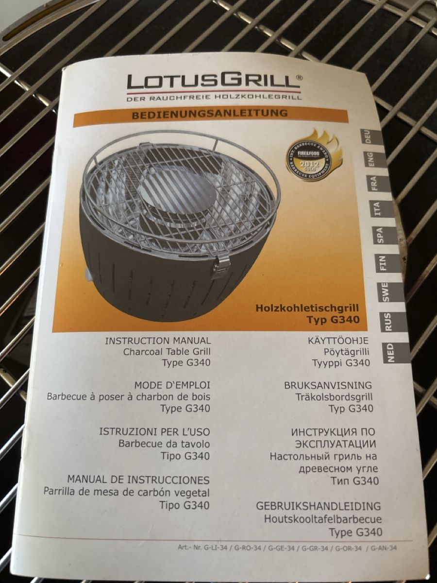 Grills: Lotus Grill gelb mit Tasche – Gebraucht aus Escholzmatt von pascalrue 3