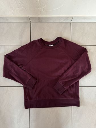 H&M Pullover, Gr. S, bordeauxrot