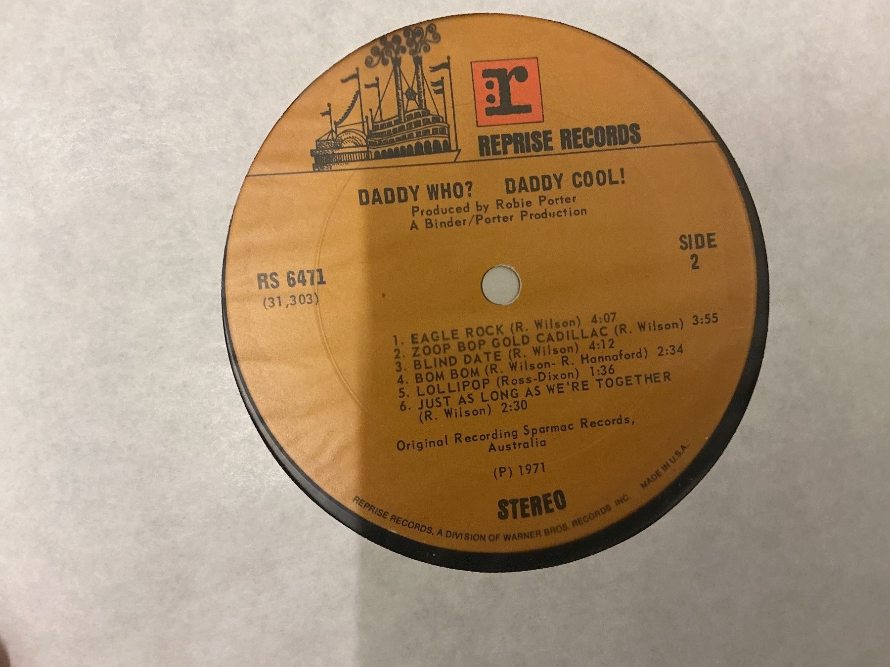 Dischi in vinile: Daddy Cool! LP - Daddy Who VG+ – Usato da Winterthur venduto da Tumko_7_Vinyl 2