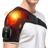 Massagegürtel Schulter Nacken beheizt LED elektrisch Herren