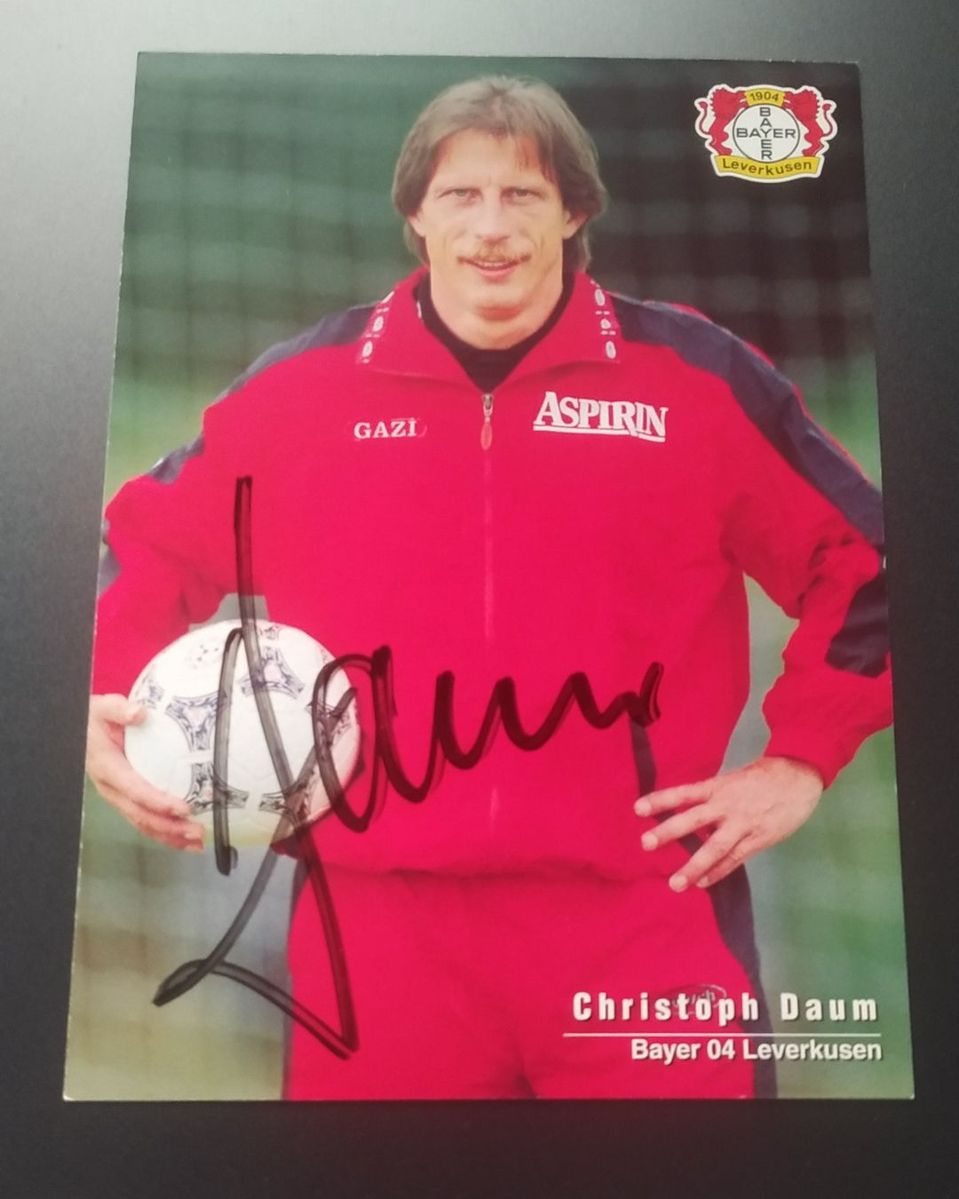 Autografi: Christoph Daum TOP-Trainer  original signiert – Usato da Biel/Bienne venduto da Ruediw