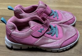 Pink Glittery Girl's Sneakers, Size EU 35