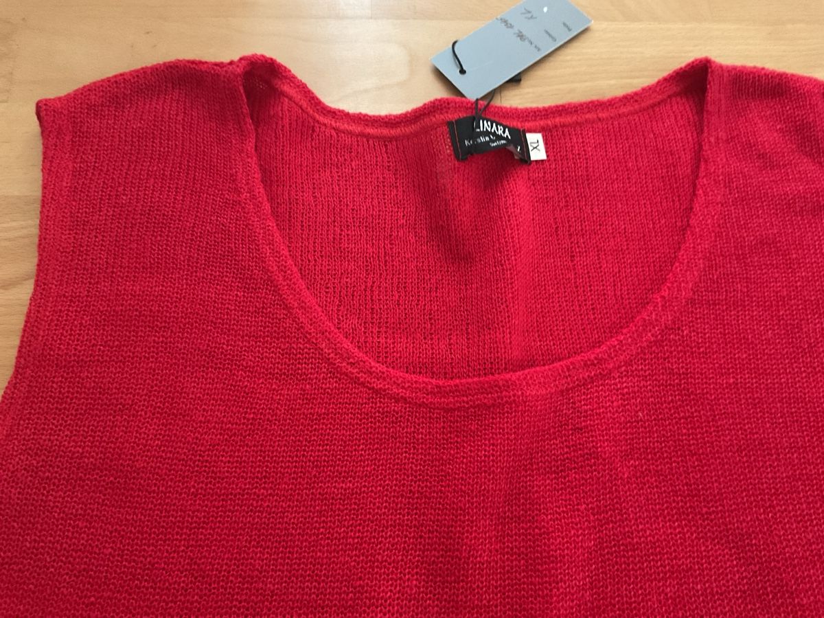 Pullover & Sweatshirts: Linen Strick 🧶 Pullover ohne Ärmel XL – Neu (gemäss Beschreibung) aus Wil ZH von RiccardaWegmann 3