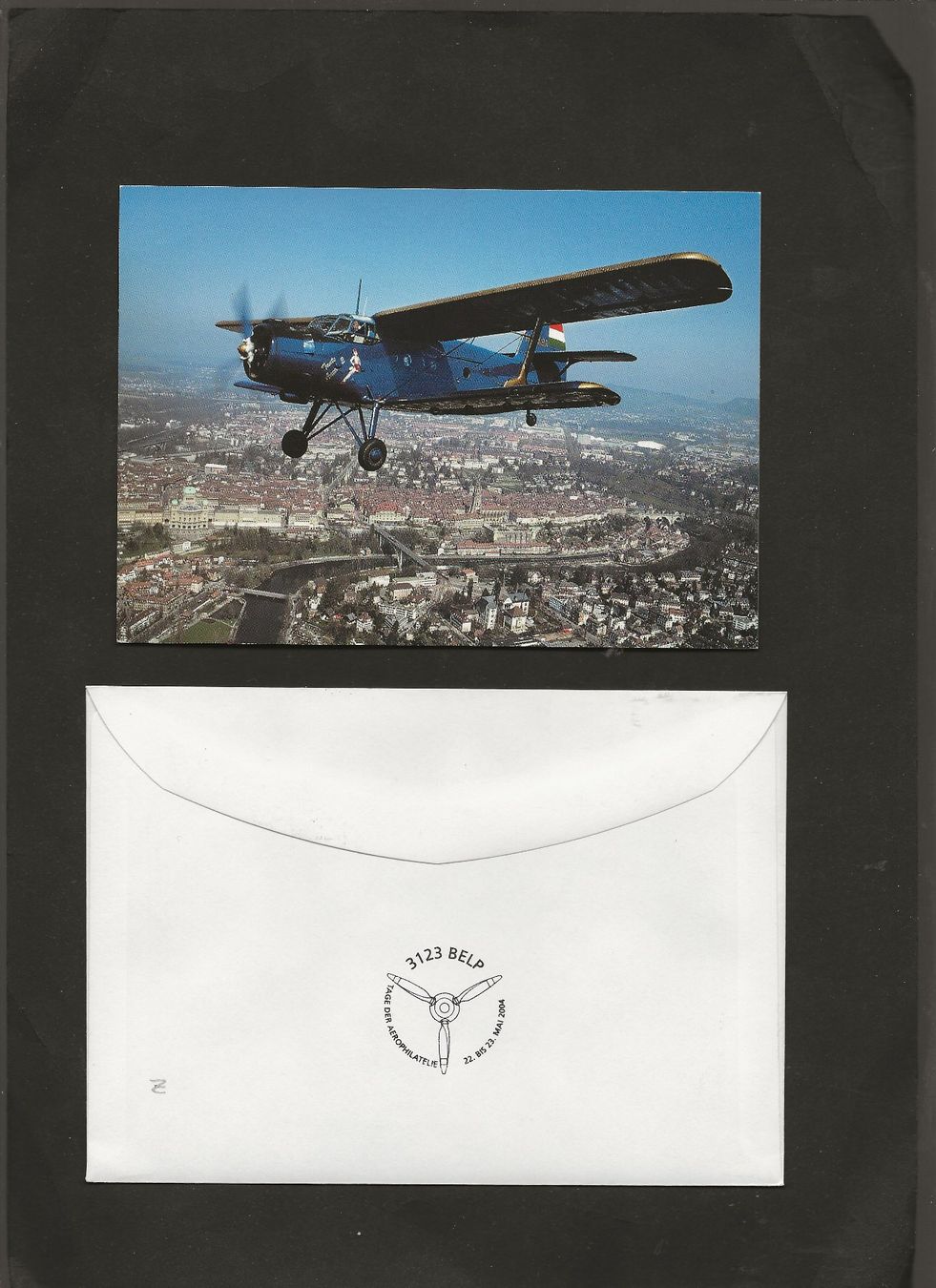 Tous les timbres: Flugpost Schweiz 2004 GRENCHEN BELP Sonderflug Luftpost – D'occasion à Au ZH par xelagreb01 1