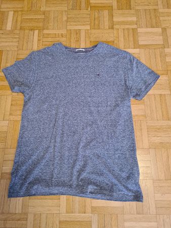 Tommy Jeans T-Shirt grau Regular Fit Grösse M