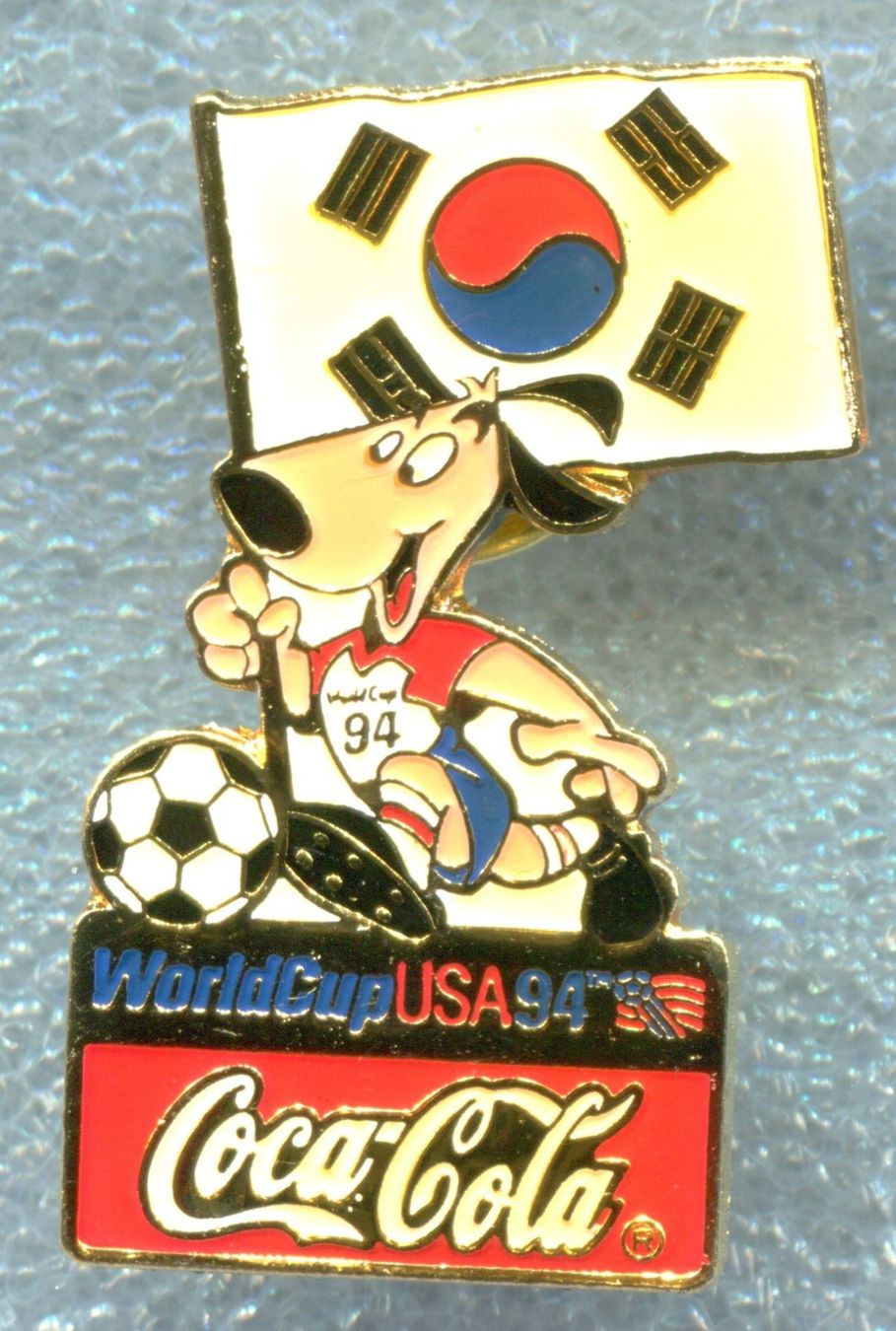 Coca-Cola Plaquettes & Badges: Coca Cola  WM'94  Süd Korea – D'occasion à Winterthur par Sammleroase
