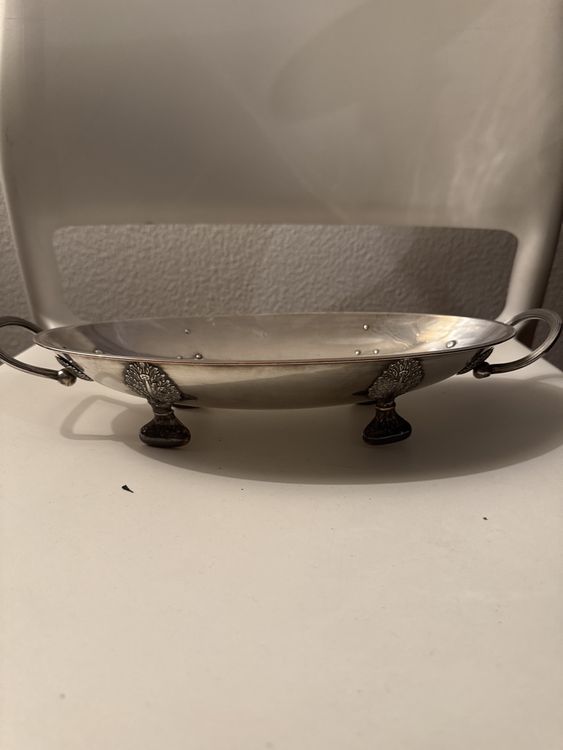 Plat Ovale De Service Christofle En Métal Argenté – élégance Intemporelle