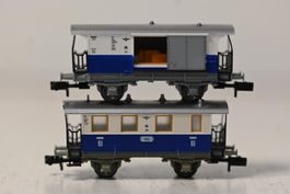 ELB Wagen Fleischmann Spur N ohne OVP , 2 Stück