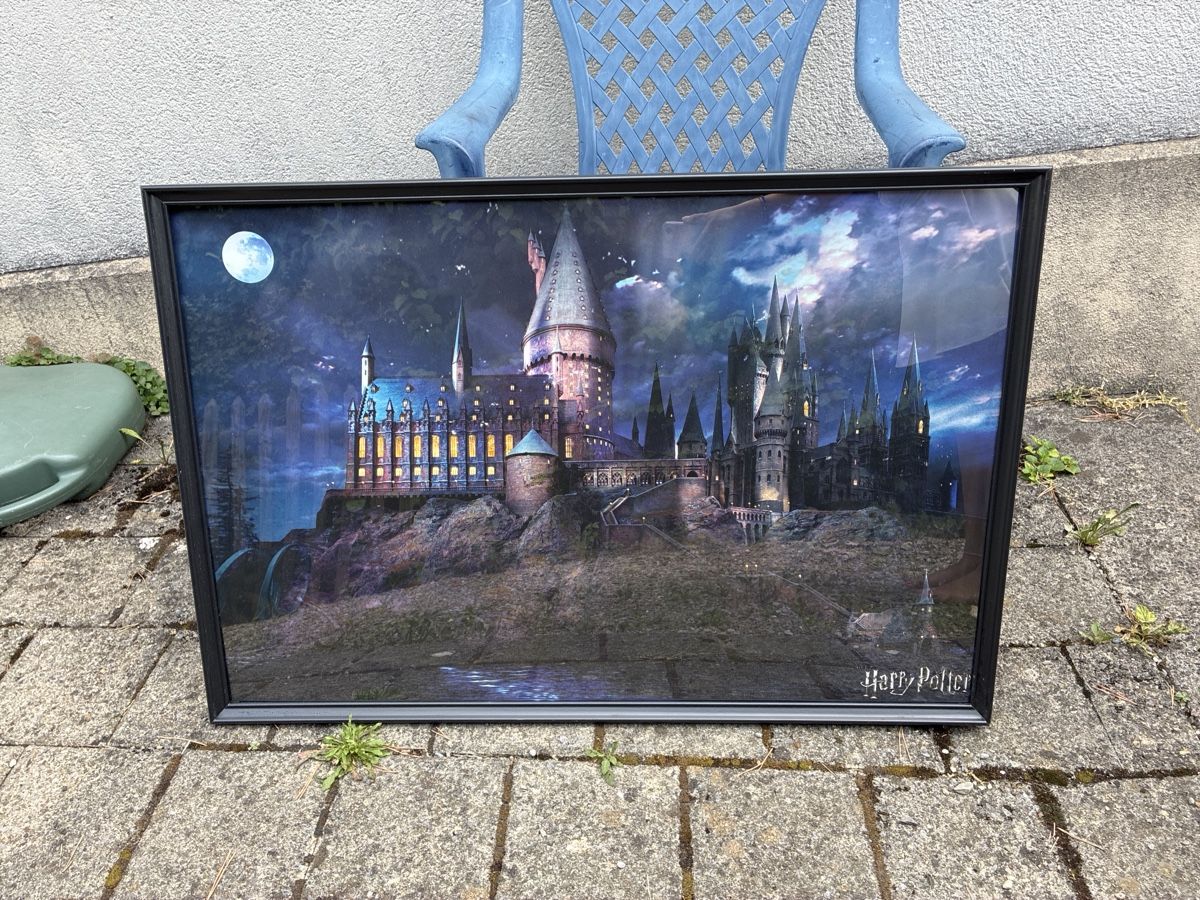 Foto & Immagini: Harry Potter Bild mit Rahmen - 95cm x 65cm – Usato da Winterberg ZH venduto da Badu95