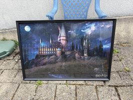 Harry Potter Bild mit Rahmen - 95cm x 65cm