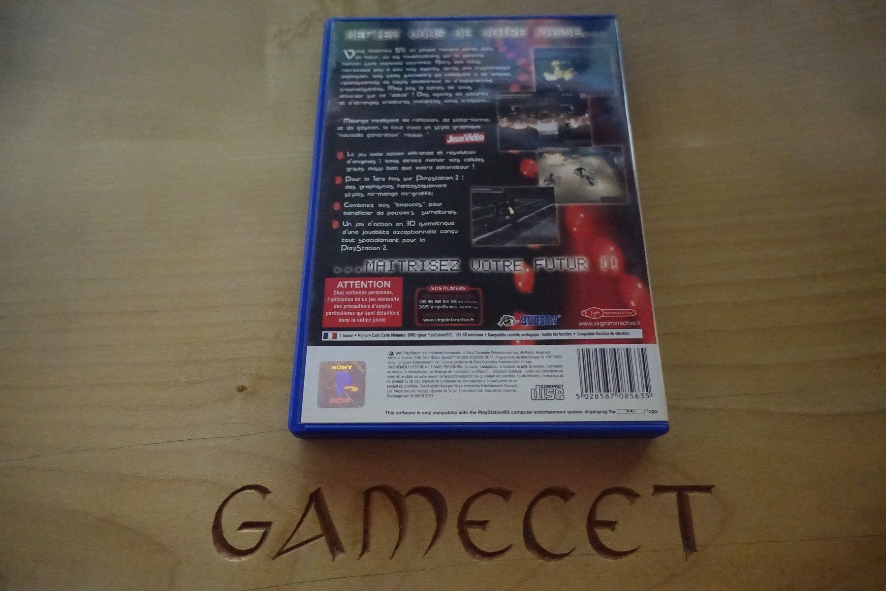 Sony Giochi: D.N.A.: Dark Native Apostle - französisc – Usato da Steinach venduto da Gamecet 2