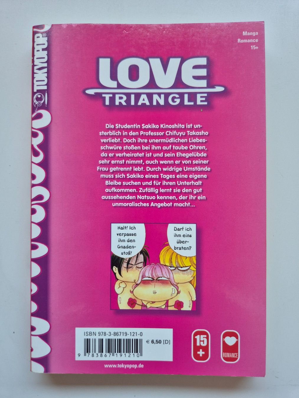 Comics: LOVE TRIANGLE    Band 01    Yuki Yoshihara – Gebraucht aus Niederweningen von Obson 1