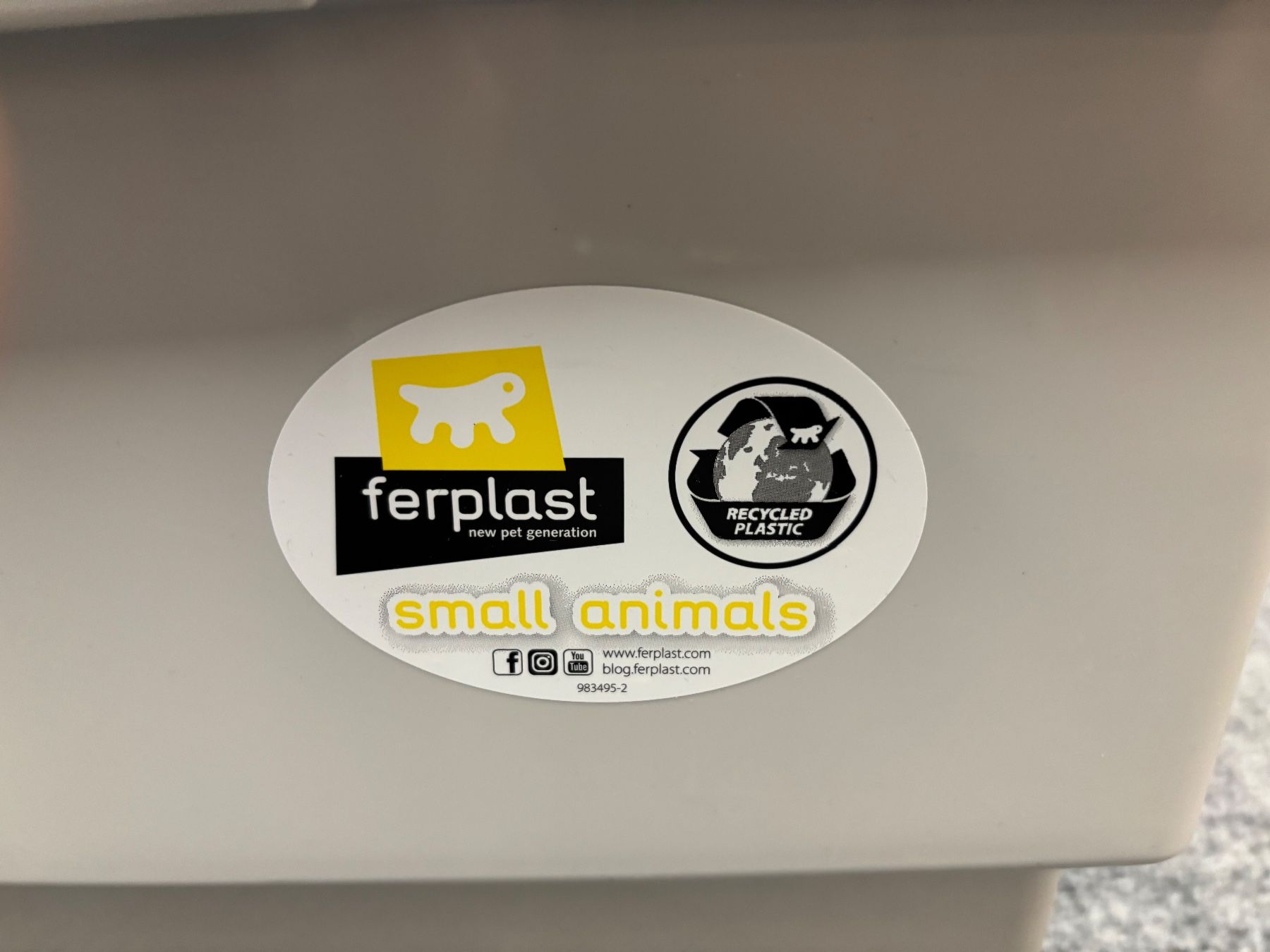 Ferplast Käfige, Transport & Sicherheit: Nagerkäfig Ferplast doppelgeschossig als Starterset Komplett – Gebraucht aus Thundorf von JasminBenno 5