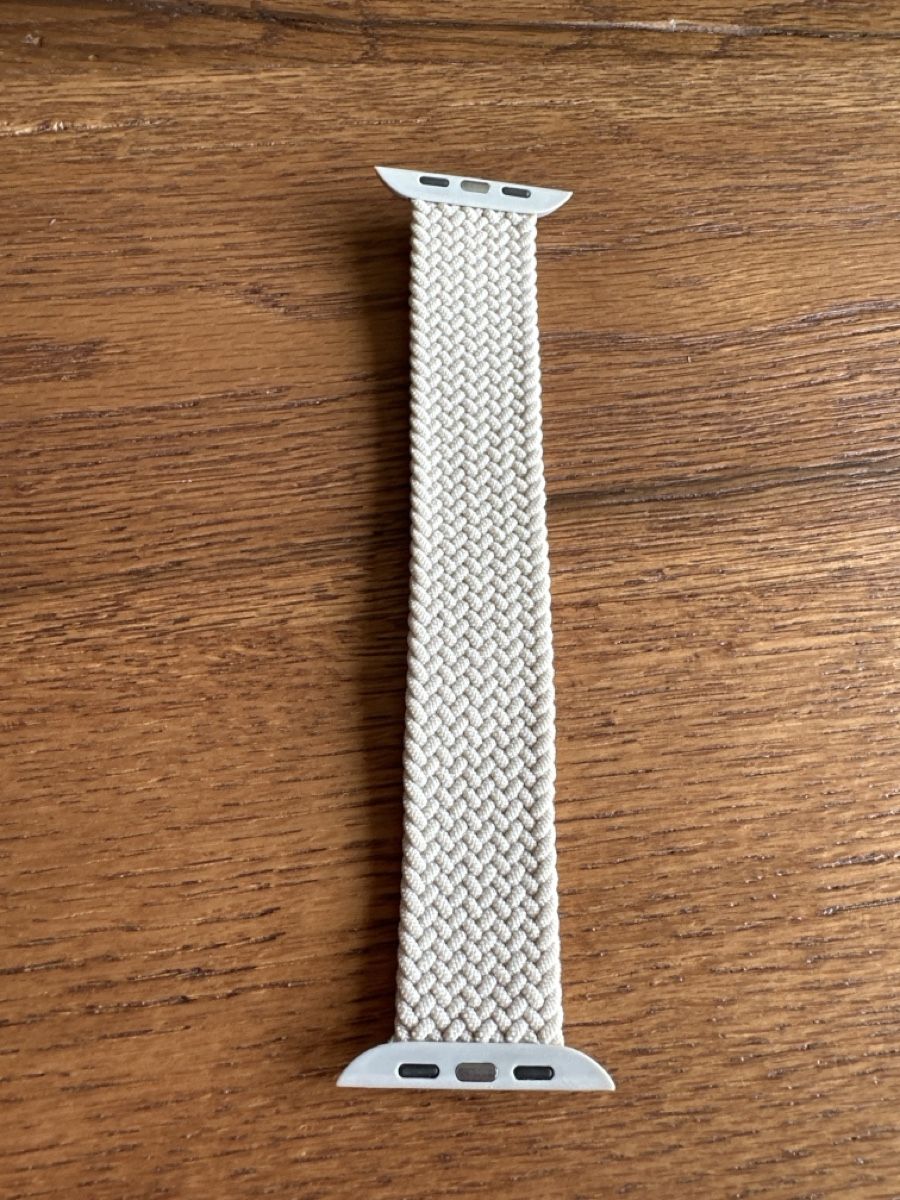Bracciali & Braccialetti: Apple Watch Armband 42 mm, beige – Nuovo (secondo la descrizione) da Wallisellen venduto da moesyzlak