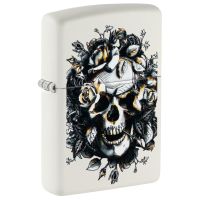ZIPPO Skull and Roses Feuerzeug 60007019