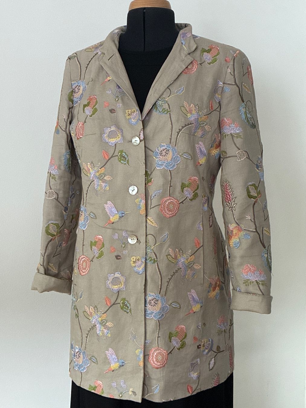Giacche: Leinen Long-Blazer von White Label Gr 42 – Usato da Davos Platz venduto da nanigl 1