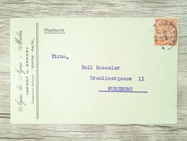 TR76 Carte Postale + Timbre Malte 1929