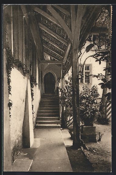Cartoline postali: Stein a. Rh., Kloster St. Georgen, Kaise – Usato da Berlin venduto da bartko-reher