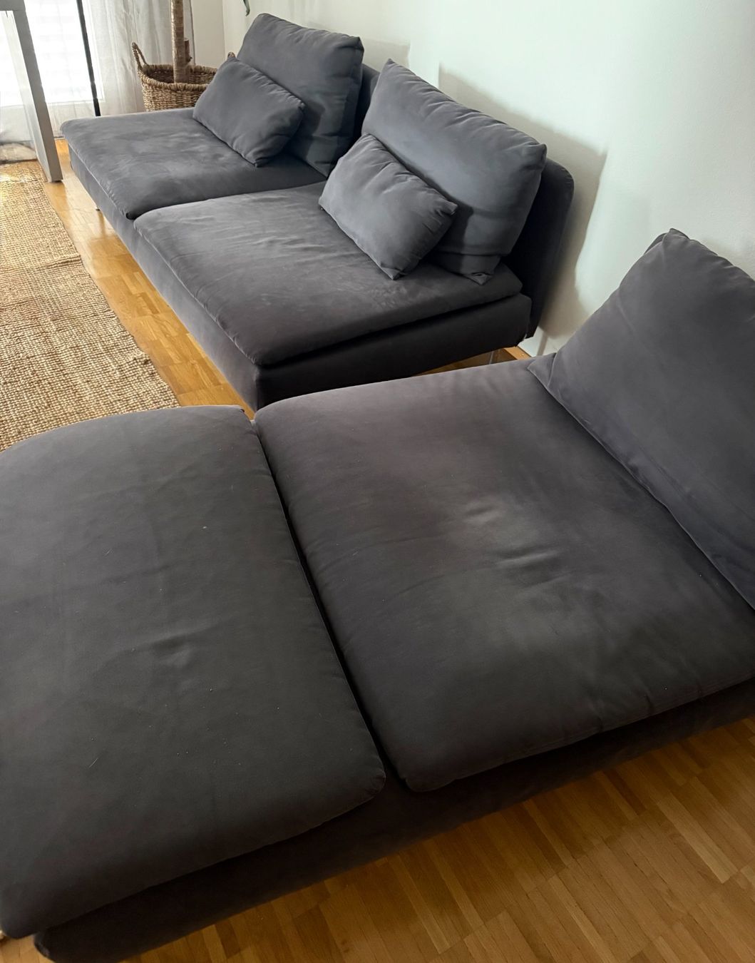 Ikea Sofas: Canapé Ikea Gris – D'occasion à Brüttisellen par sharon68
