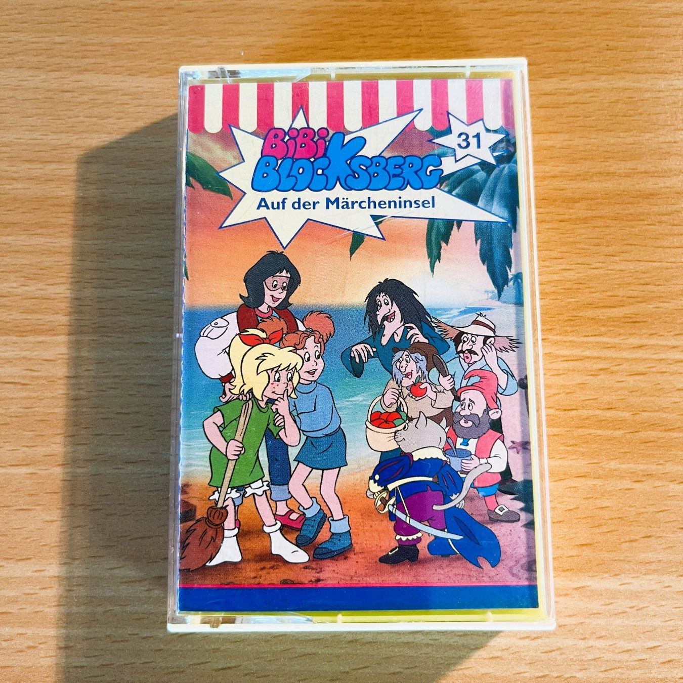 Musicassette: MC - Bibi Blocksberg – Auf der Märcheninsel – Usato da Amlikon-Bissegg venduto da riestig