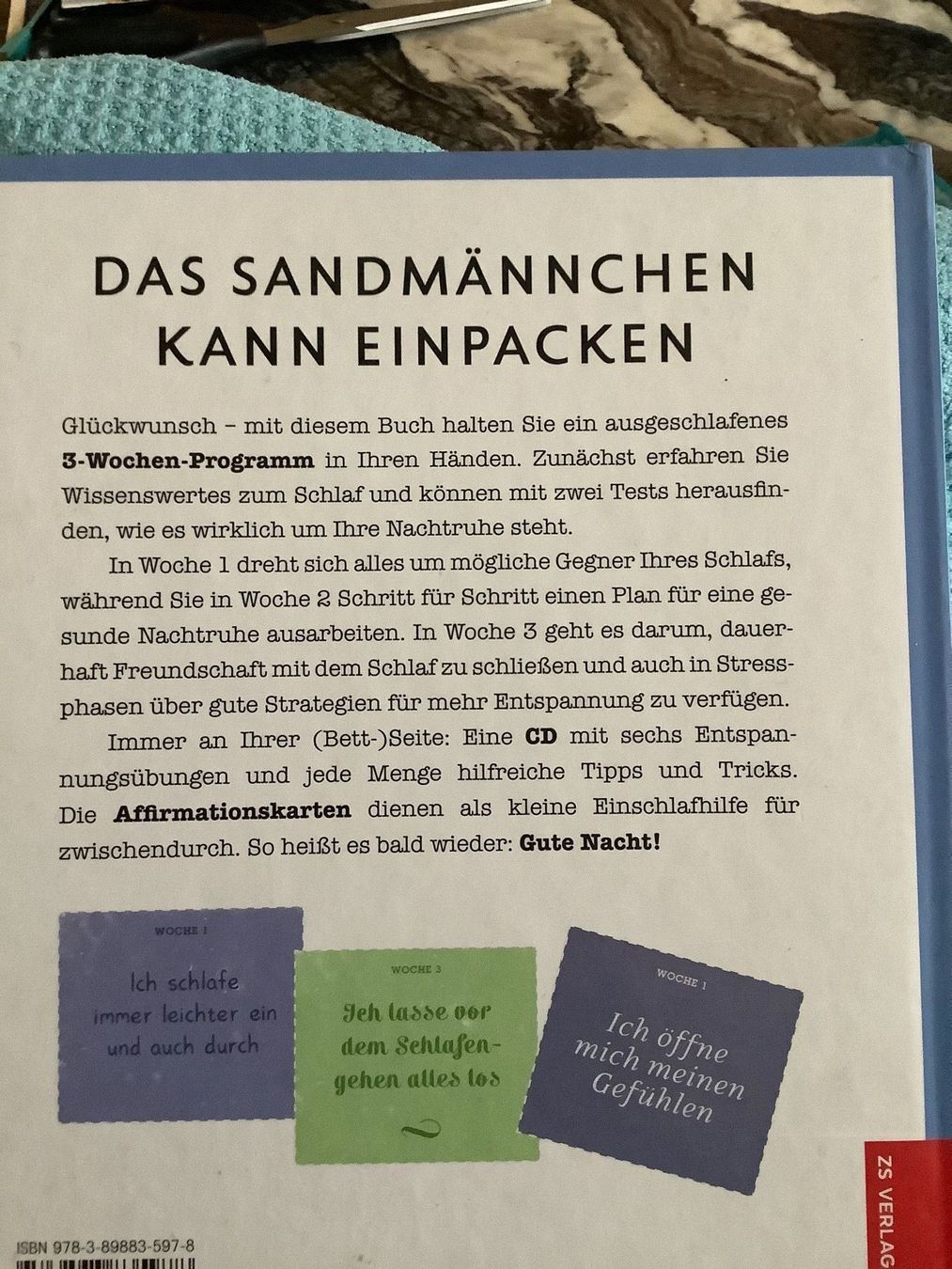 Bücher: Ab heute schlaf ich richtig gut Buch+ CD – Neu (gemäss Beschreibung) aus Zürich von Albatros57 1