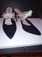 Scarpe eleganti nere con strass Nuove n 36
