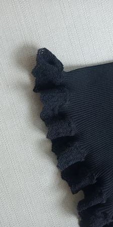 NILE Rosemunde Luxus Unterkleid mit Spitzen 70% Seide S M
