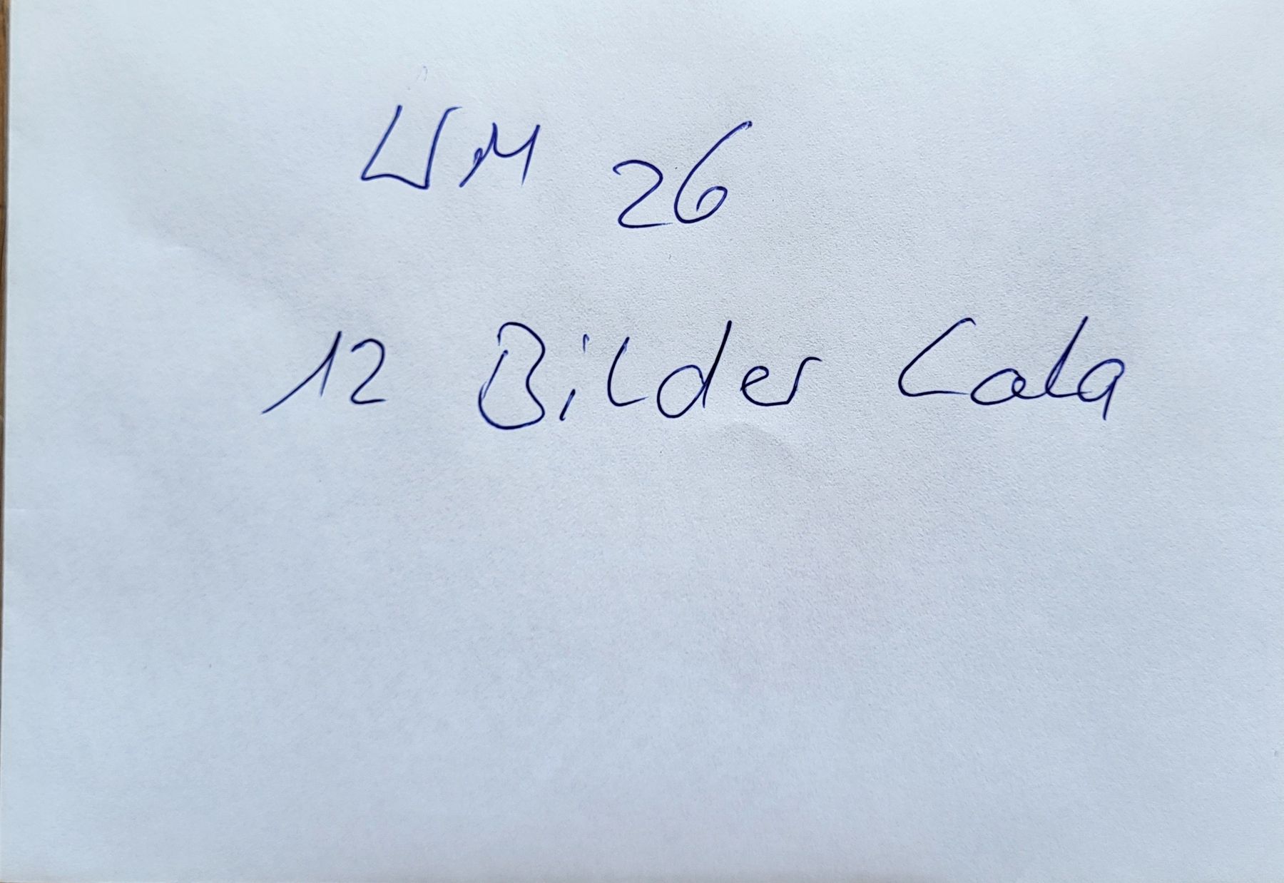 Panini Carte collezionabili: WM 26 Cola Bilder 12 Stück – Nuovo (secondo la descrizione) da Koppigen venduto da Jsimsala 1